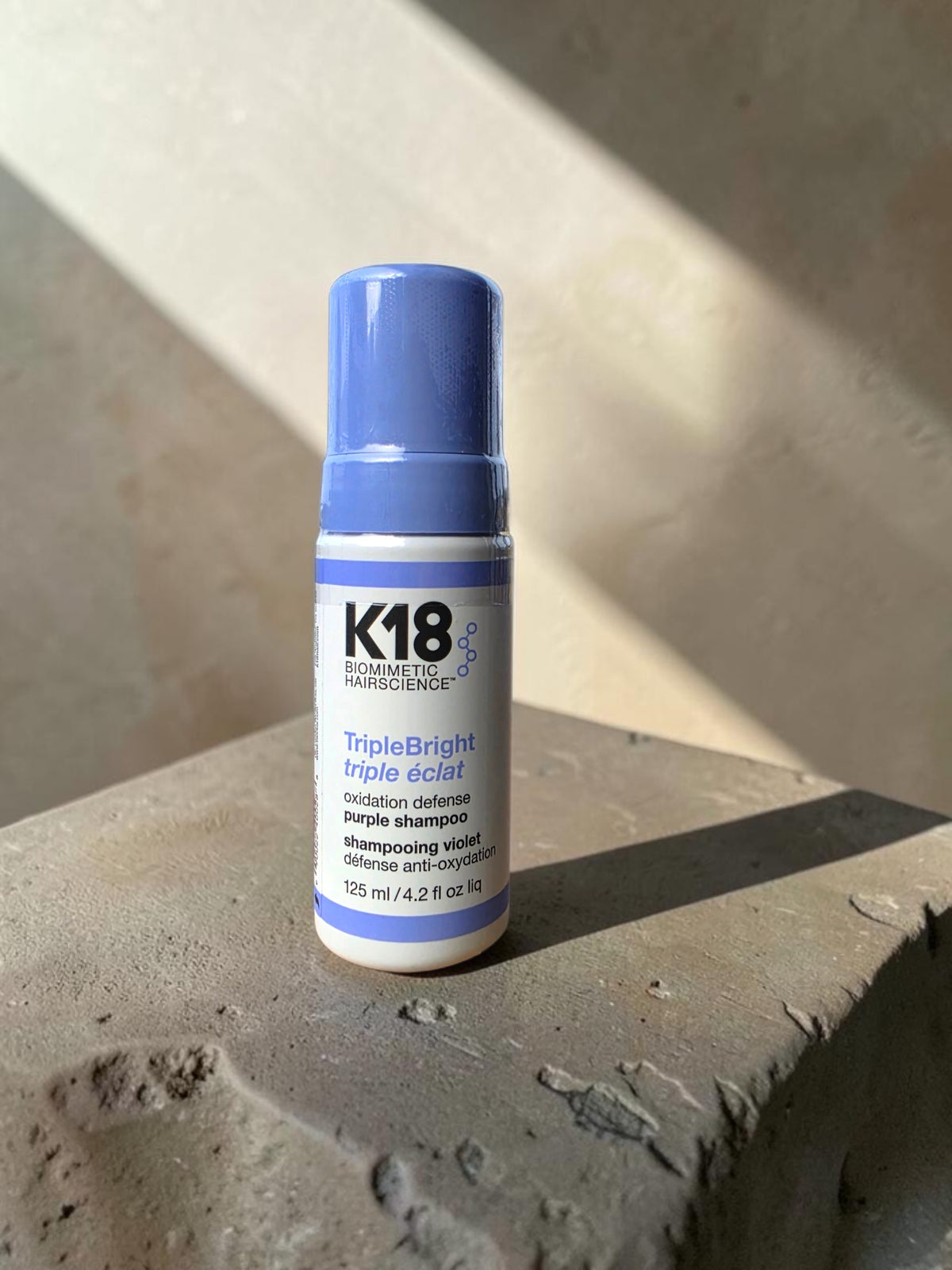 K18 TripleBright Oxidation Defense Purple Shampoo