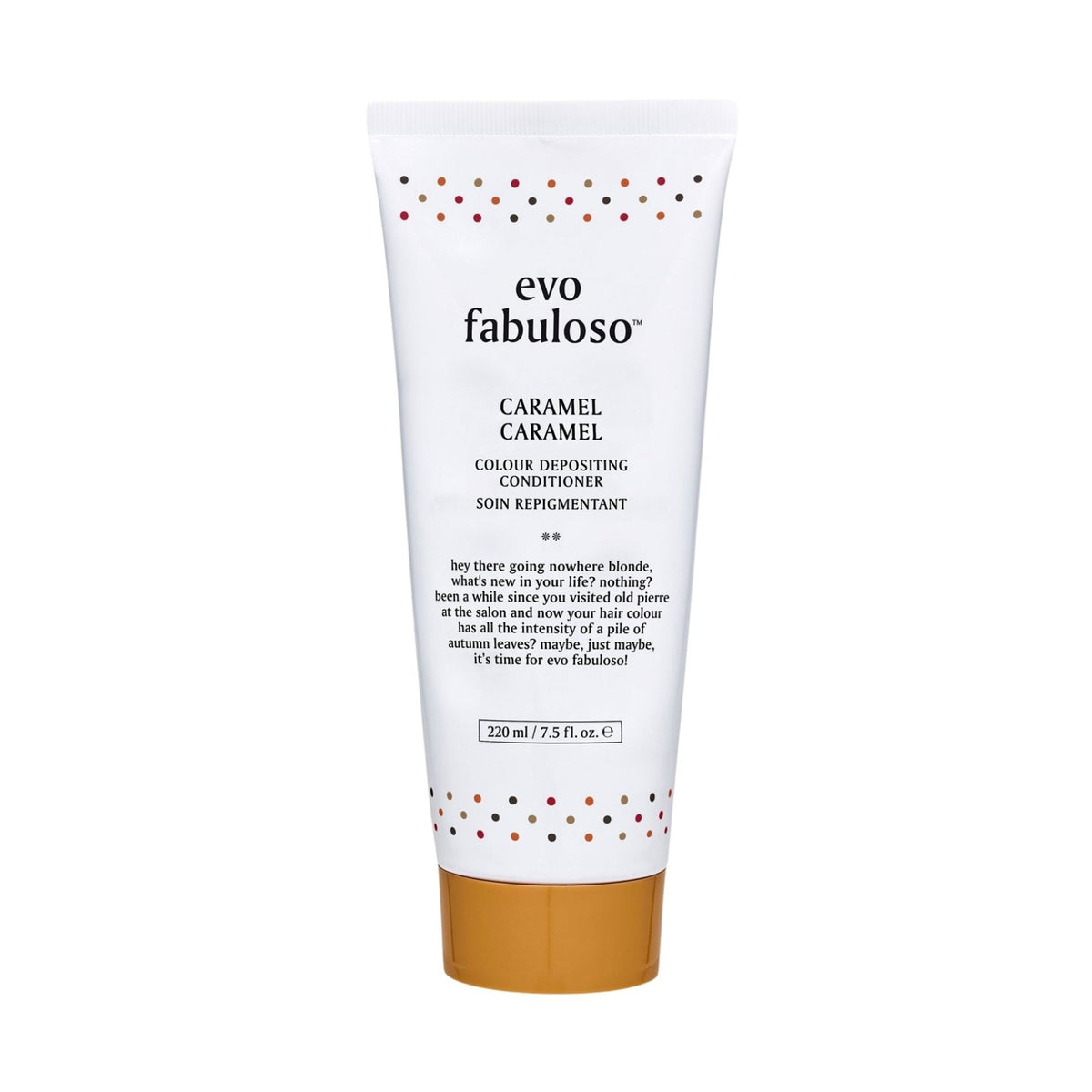 Evo Fabuloso Caramel Colour Depositing Conditioner 220ml