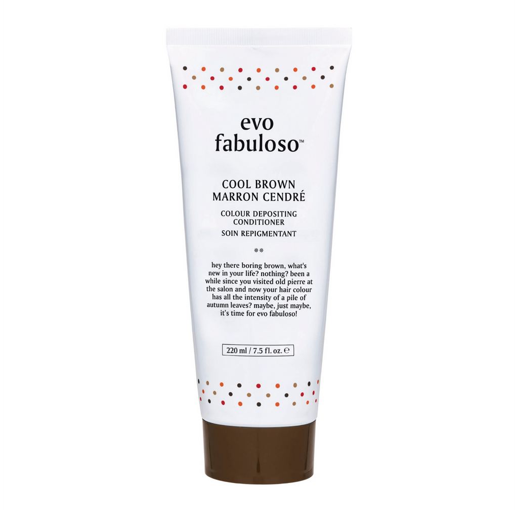 Evo Fabuloso Cool Brown Colour Depositing Conditioner 220ml
