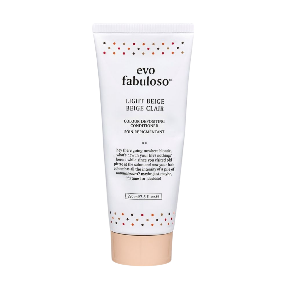 Evo Fabuloso Light Beige Colour Depositing Conditioner 220ml