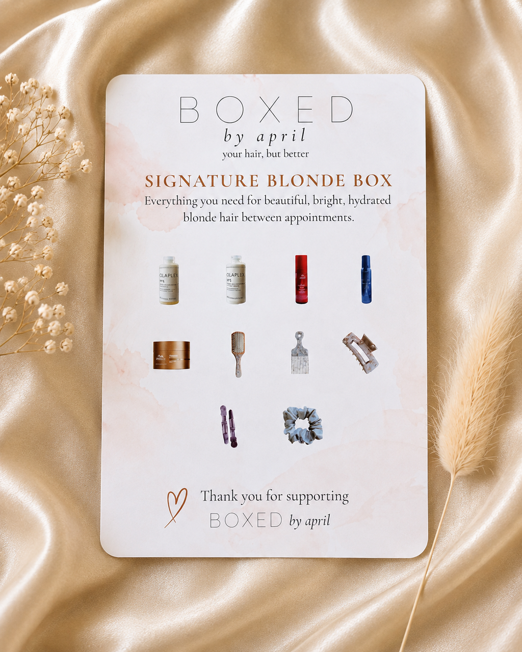 Signature Blonde BOX