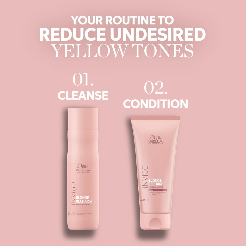 Wella Invigo Blonde Recharge Cool Colour Refreshing Conditioner