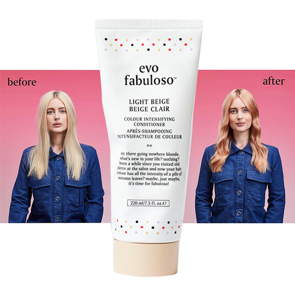 Evo Fabuloso Light Beige Colour Depositing Conditioner 220ml
