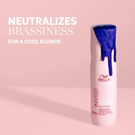 Wella Invigo Blonde Recharge Cool Blonde Shampoo